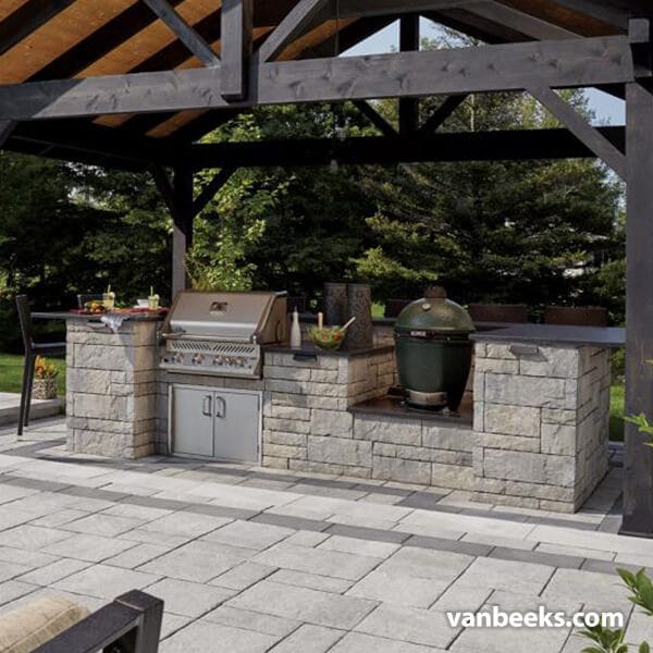 Permacon Mondrian Plus 60 Concrete